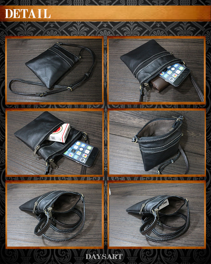 本革 ショルダーバッグ ムラ染め アンティーク加工 ショルダーポーチ