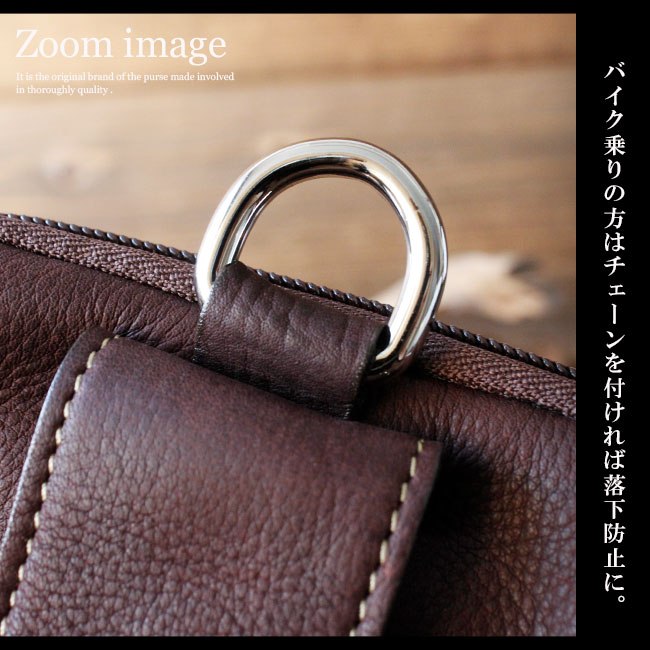 デイズアート DaysArt ベルトポーチ レザーバッグ メンズ 本革 カーフ