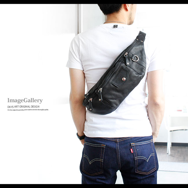 デイズアート Daysart レザーバッグ メンズ 本革 カーフスキン